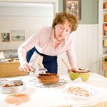 Nora Ephron's ode to ladies who cook, Julie & Julia, is getting mixed-to-warm reviews.  The film is based on Queens resident Julie Powell's charming book Julie & Julia (which was based on her blog) about cooking every recipe from Julia Child's Mastering French Cookingâas she tries to figure out her lifeâand Child's wonderful posthumous memoir (co-written with nephew Alex Prud'homme) My Life in France. Basically, critics feel the Julia Child part of the movie is heavenly, with Meryl Streep portraying the culinary figure during her formative years in France, with husband Paul Child (played by Stanley Tucci), while the Julie Powell part is undercooked.The NY Times's A.O. Scott writes, "Together, their mastery of the art is so perfect that even quiet, transitional scenes between them are delightful...If only Mr. Tucci and Ms. Streep were in every movie, I thought to myself at one point, as, in a state of rapture, I watched them sit still on a couch looking off into space. The problem is that when they arenât on screen in this movie, you canât help missing them. Ms. Adams is a lovely and subtle performer, but she is overmatched by her co-star and handicapped by the material. Julia Child could whip up a navarin of lamb for lunch, but Meryl Streep eats young actresses for breakfast. Remember Anne Hathaway in The Devil Wears Prada? Amanda Seyfried in Mamma Mia!? Neither do I."